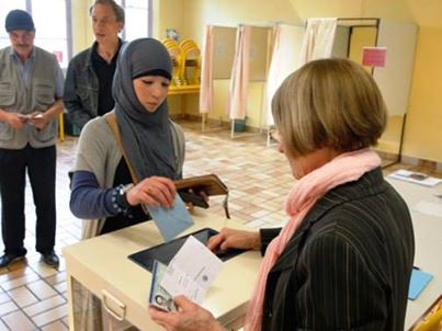 Musulmanes y elecciones