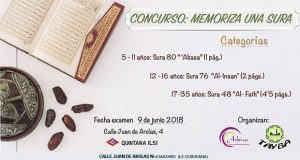 CONCURSO: MEMORIZA UNA SURA