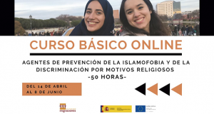 Curso gratuito online «Agentes de prevención de la islamofobia y de la discriminación por motivos religiosos