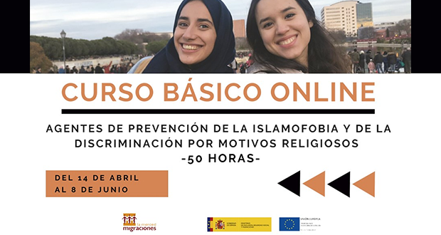 Curso gratuito online «Agentes de prevención de la islamofobia y de la discriminación por motivos religiosos